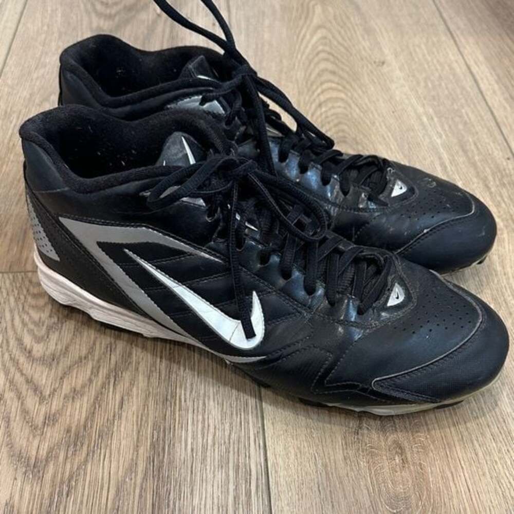Nike Power Channel Keystone Black Baseball Cleats Size 12